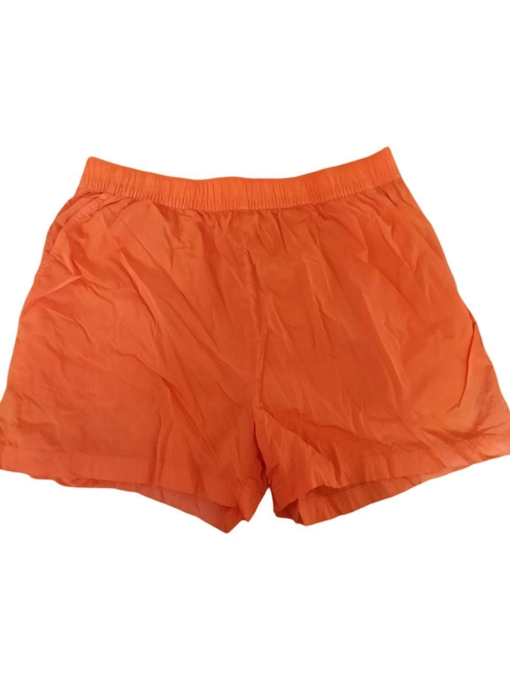 TNA Women's Bright Orange Athletic Shorts